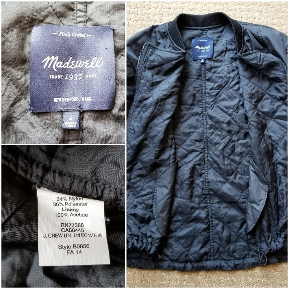 SOLD Madewell Tokyo Rider Jacket Black Small - Picture 5 of 5